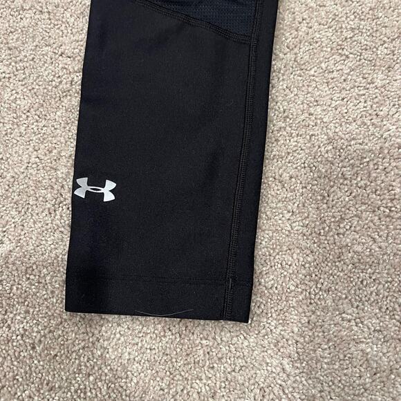 Under Armour Women's Compression Running‎ Tights Black Ankle Size Medium - Picture 4 of 8